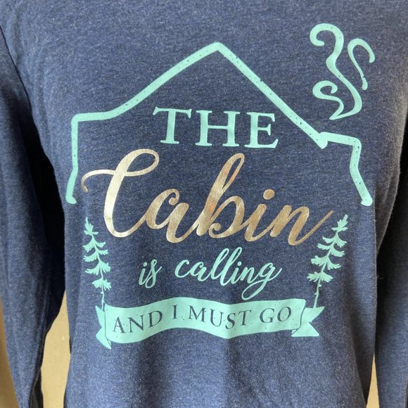 ⭐️10/$10 Soft Sensations Long Sleeve Blue Shirt M - Picture 2 of 7